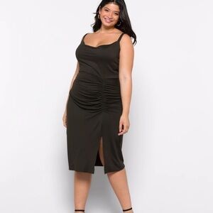 NINE BRITTON Vanessa Knit Midi Dress 3X